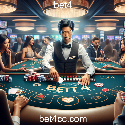 Explore a Emoção do Cassino ao Vivo na bet4